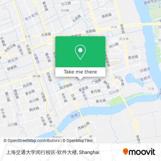 上海交通大学闵行校区-软件大楼 map