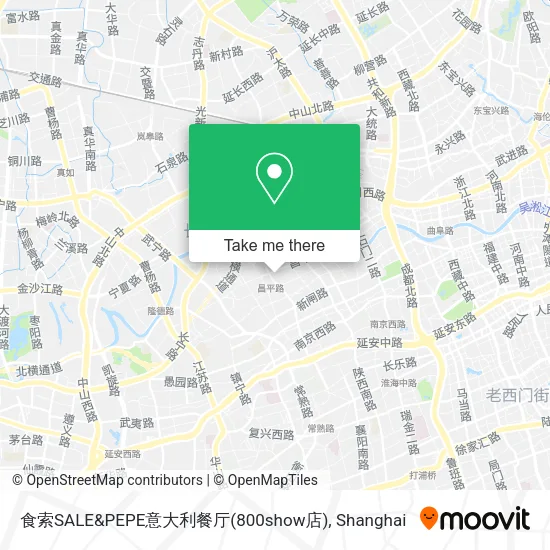 食索SALE&PEPE意大利餐厅(800show店) map