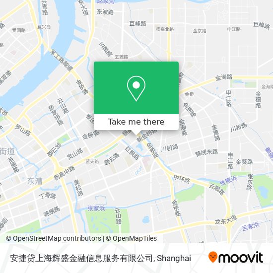 安捷贷上海辉盛金融信息服务有限公司 map