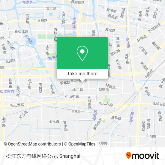 松江东方有线网络公司 map
