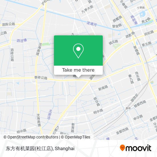 东方有机菜园(松江店) map