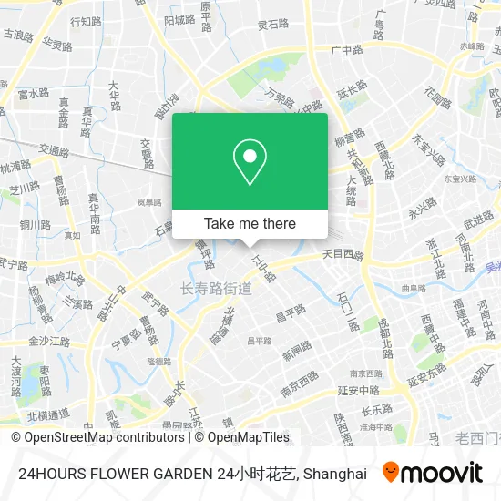 24HOURS FLOWER GARDEN 24小时花艺 map