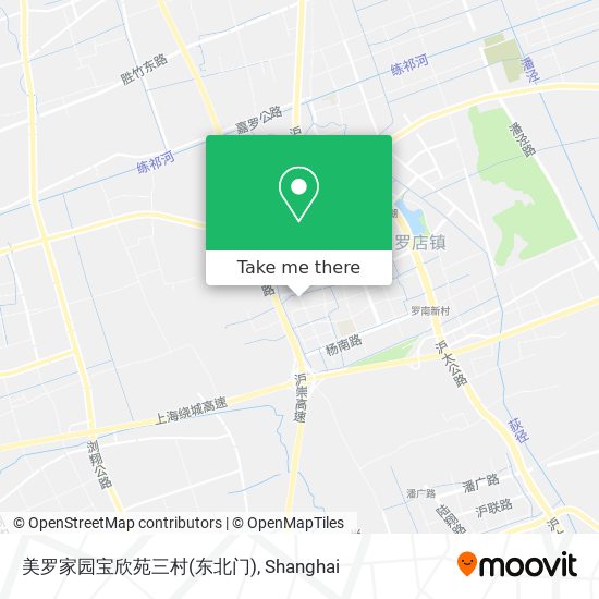 美罗家园宝欣苑三村(东北门) map