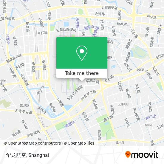 华龙航空 map