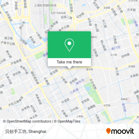 贝创手工坊 map