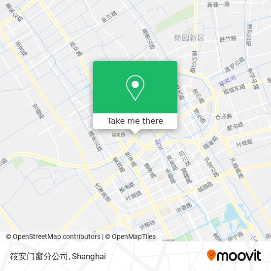 筱安门窗分公司 map