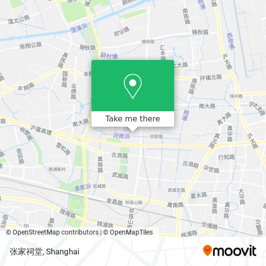 张家祠堂 map