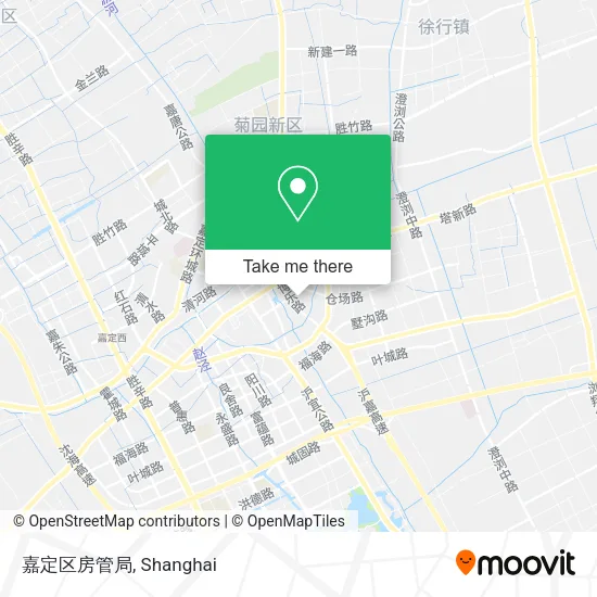 嘉定区房管局 map