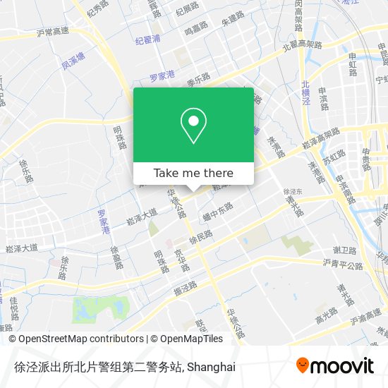 徐泾派出所北片警组第二警务站 map