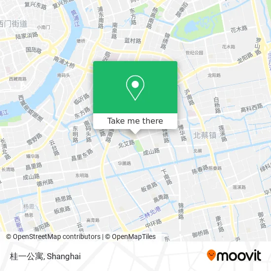 桂一公寓 map