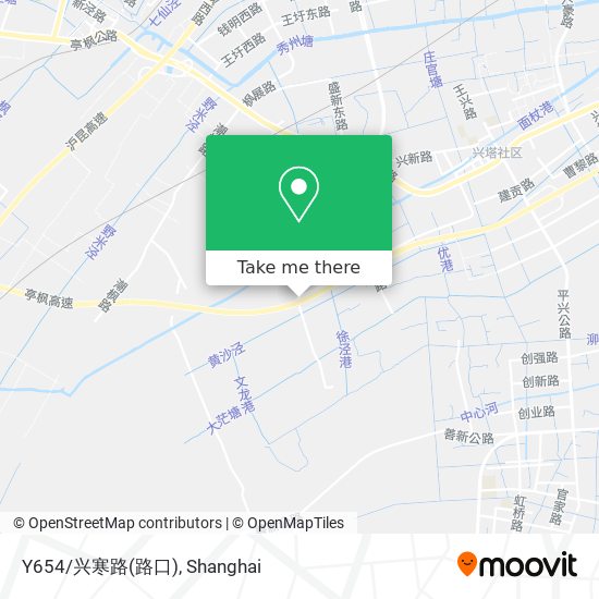 Y654/兴寒路(路口) map