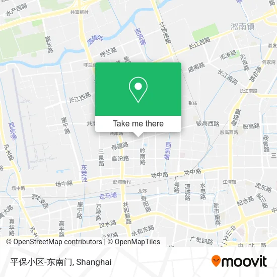 平保小区-东南门 map