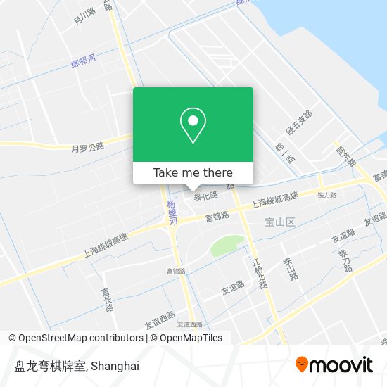 盘龙弯棋牌室 map
