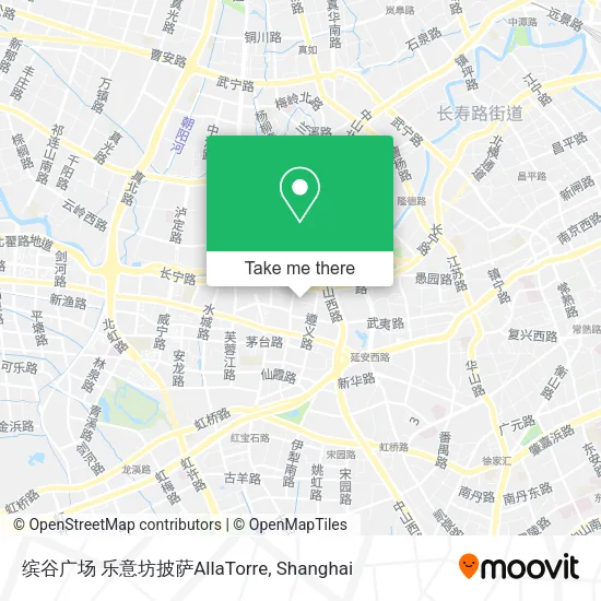 缤谷广场 乐意坊披萨AllaTorre map