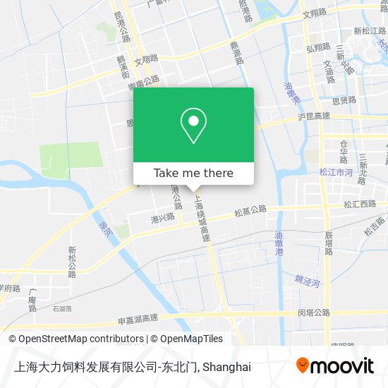 上海大力饲料发展有限公司-东北门 map