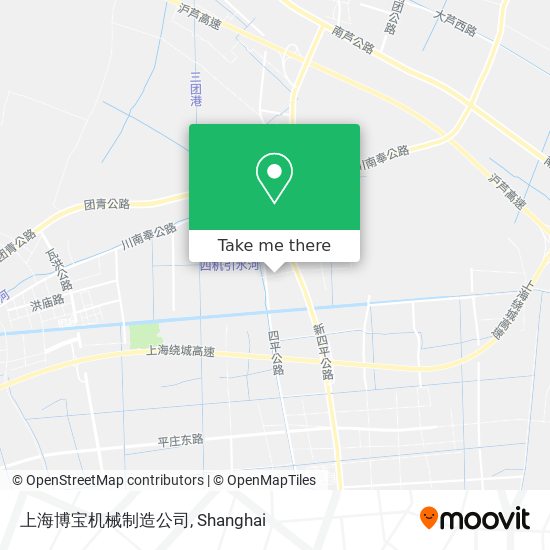 上海博宝机械制造公司 map