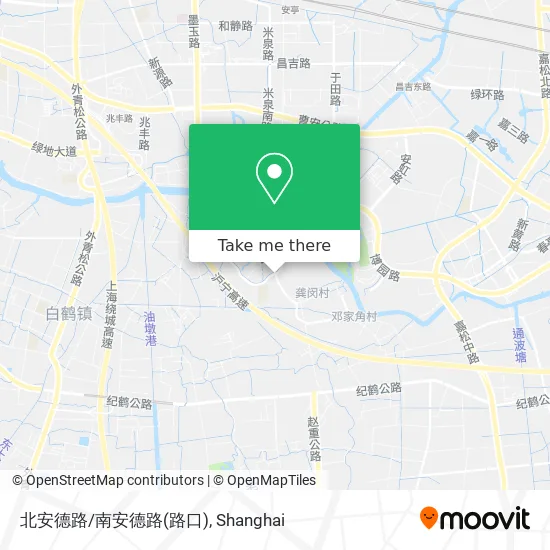北安德路/南安德路(路口) map