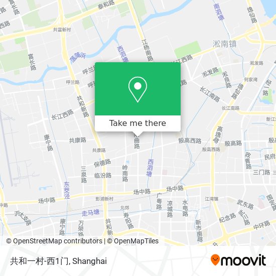 共和一村-西1门 map