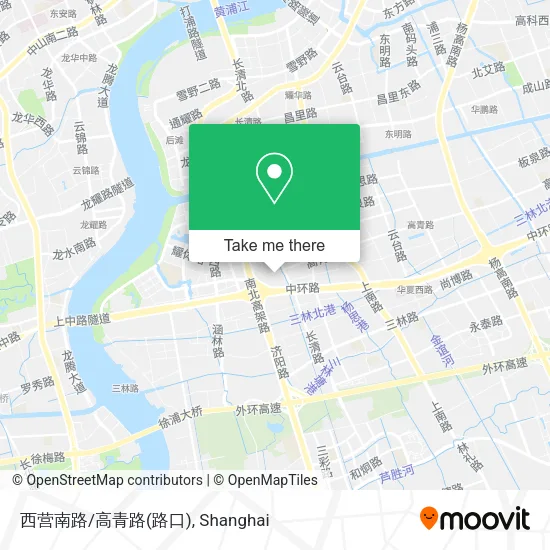 西营南路/高青路(路口) map