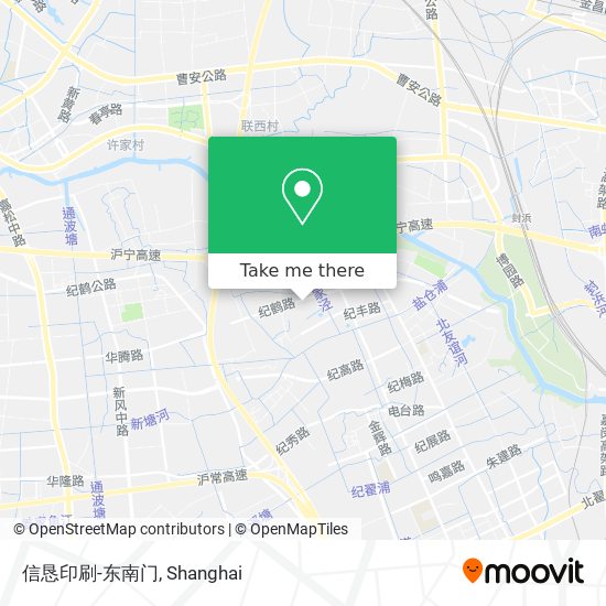 信恳印刷-东南门 map