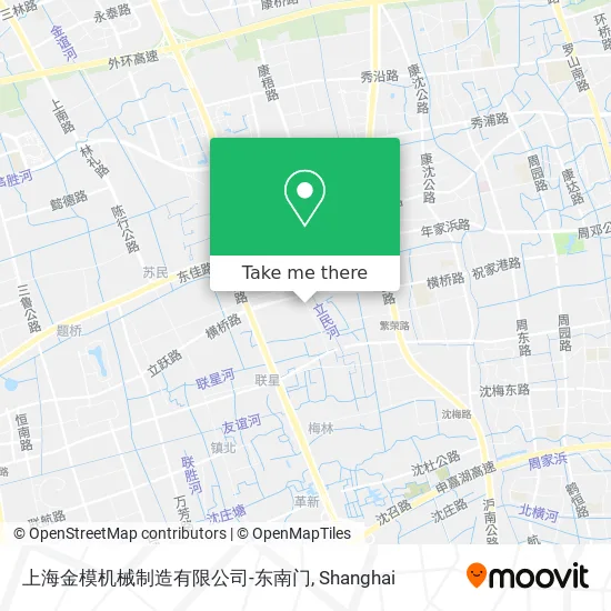 上海金模机械制造有限公司-东南门 map