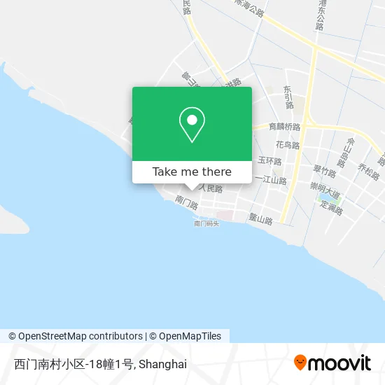 西门南村小区-18幢1号 map