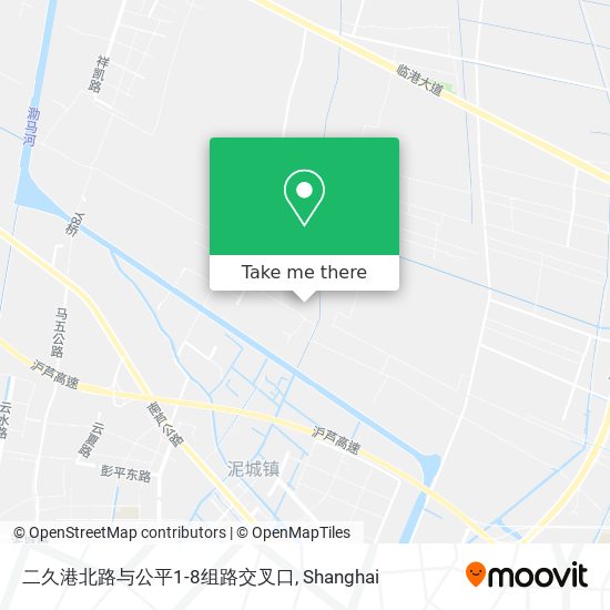 二久港北路与公平1-8组路交叉口 map