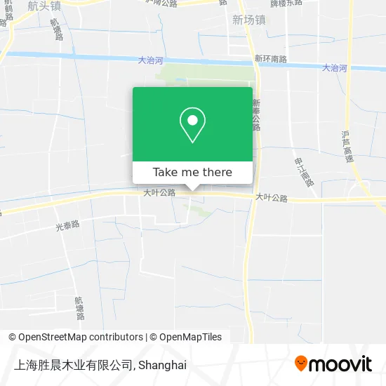 上海胜晨木业有限公司 map