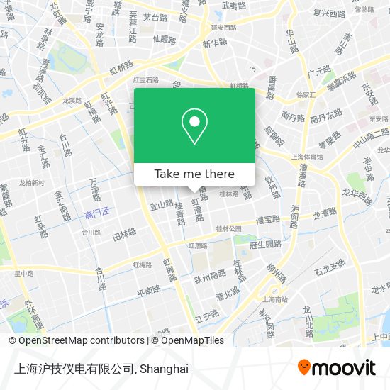 上海沪技仪电有限公司 map