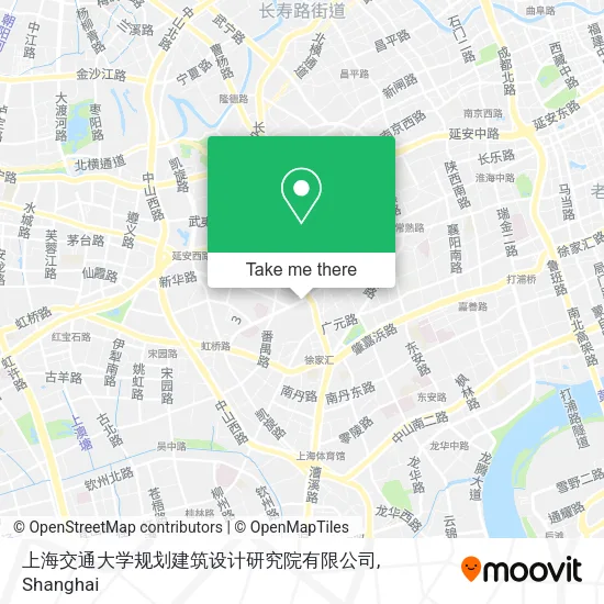 上海交通大学规划建筑设计研究院有限公司 map