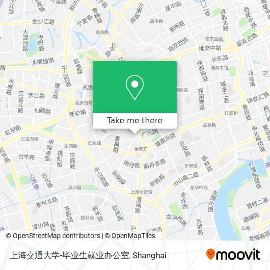 上海交通大学-毕业生就业办公室 map
