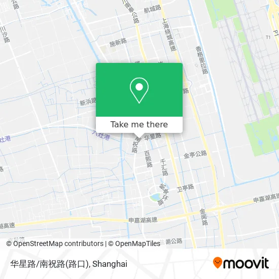华星路/南祝路(路口) map
