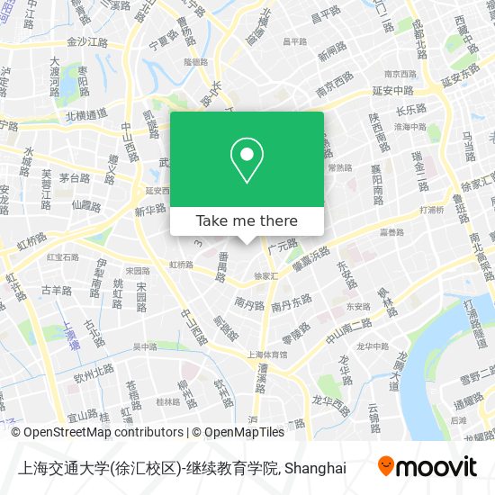 上海交通大学(徐汇校区)-继续教育学院 map