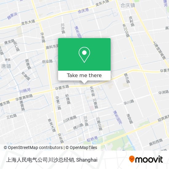 上海人民电气公司川沙总经销 map