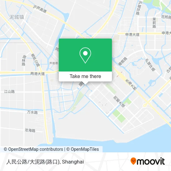 人民公路/大泥路(路口) map