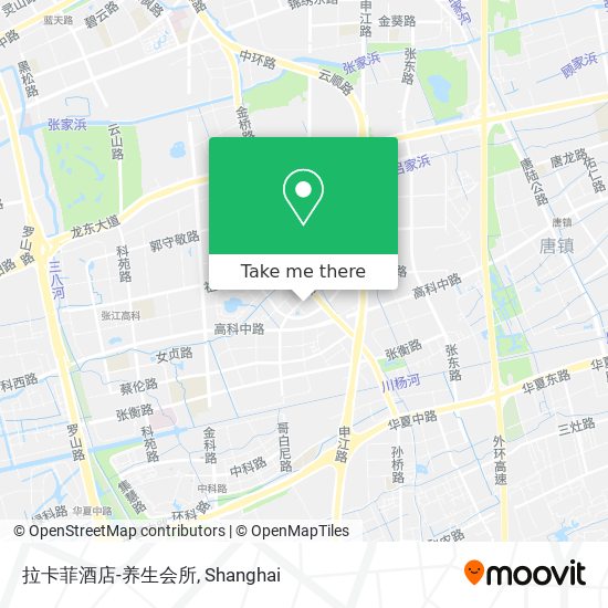 拉卡菲酒店-养生会所 map