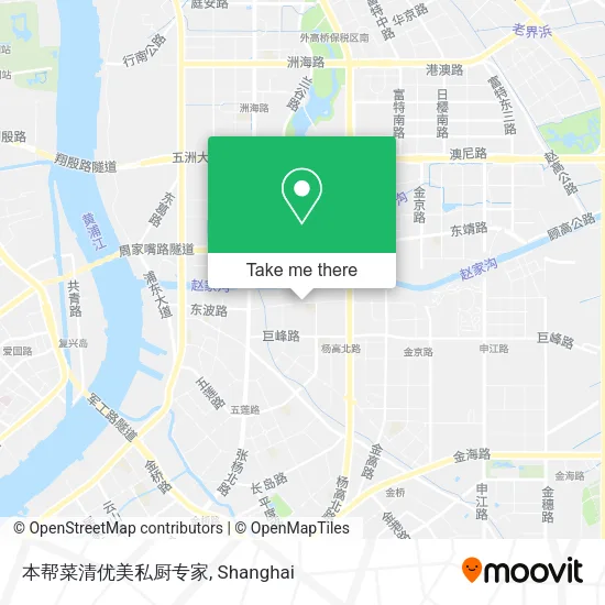 本帮菜清优美私厨专家 map