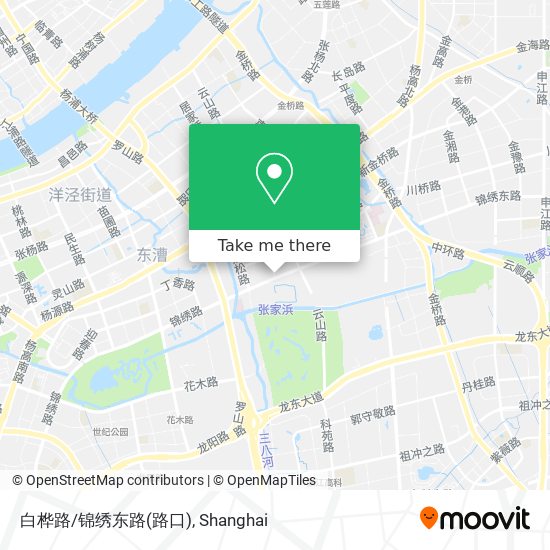 白桦路/锦绣东路(路口) map
