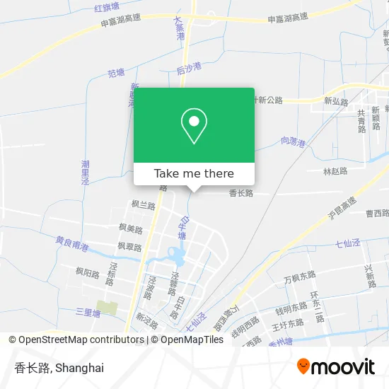 香长路 map