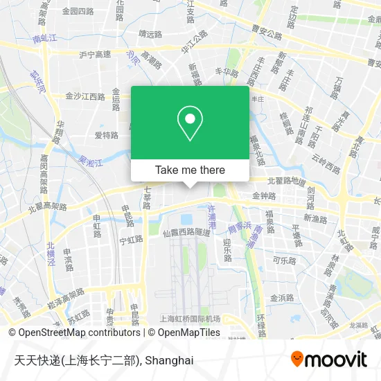 天天快递(上海长宁二部) map