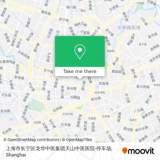 上海市长宁区龙华中医集团天山中医医院-停车场 map