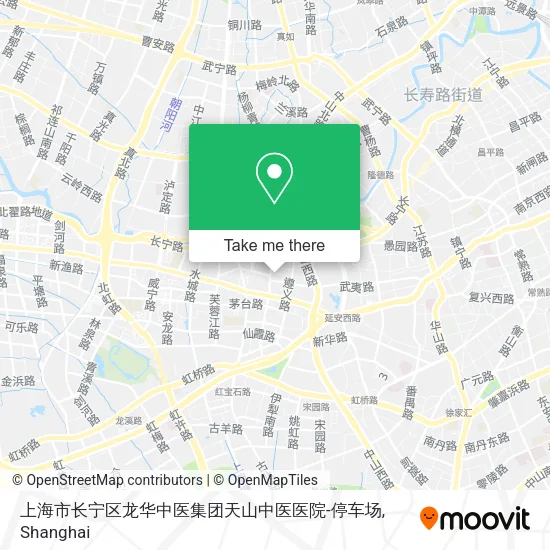 上海市长宁区龙华中医集团天山中医医院-停车场 map