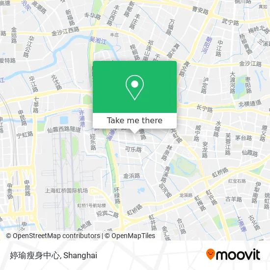 婷瑜瘦身中心 map