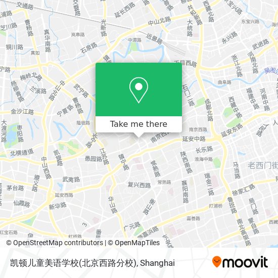 凯顿儿童美语学校(北京西路分校) map