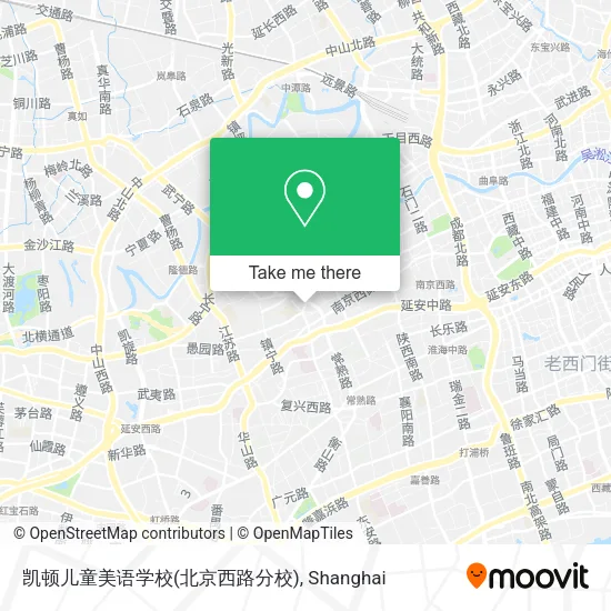 凯顿儿童美语学校(北京西路分校) map