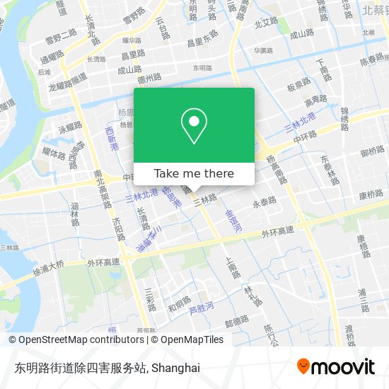 东明路街道除四害服务站 map