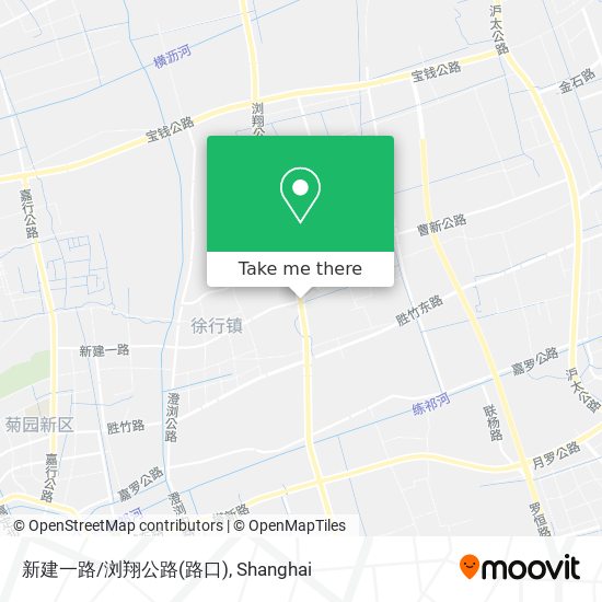 新建一路/浏翔公路(路口) map