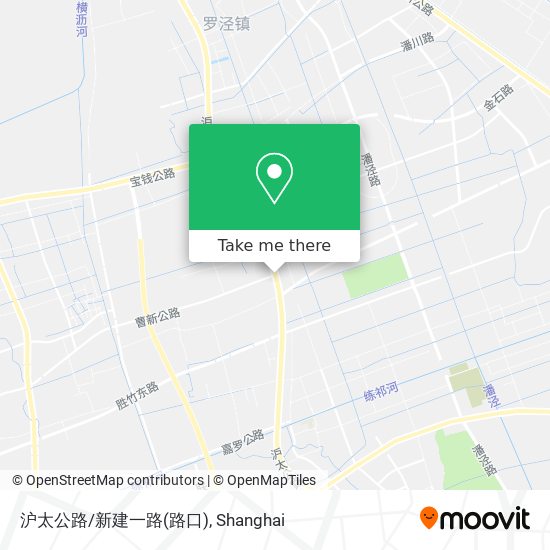 沪太公路/新建一路(路口) map