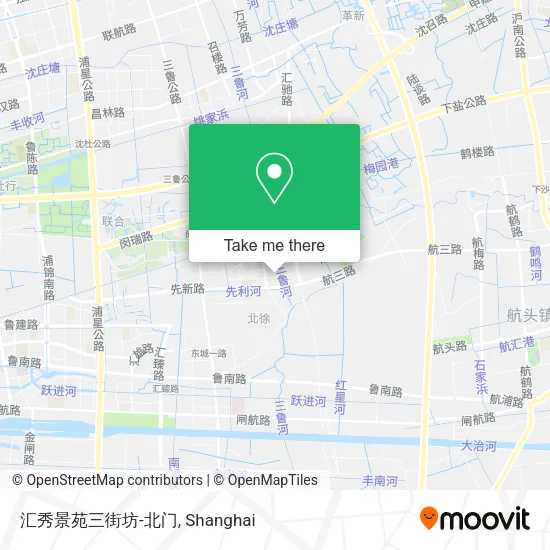 汇秀景苑三街坊-北门 map