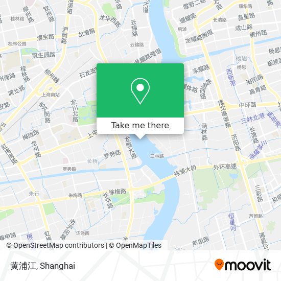 黄浦江 map